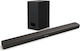 Aiwa Soundbar 2.1 Bluetooth și HDMI 120W cu Telecomanda Negru HE-1200SW