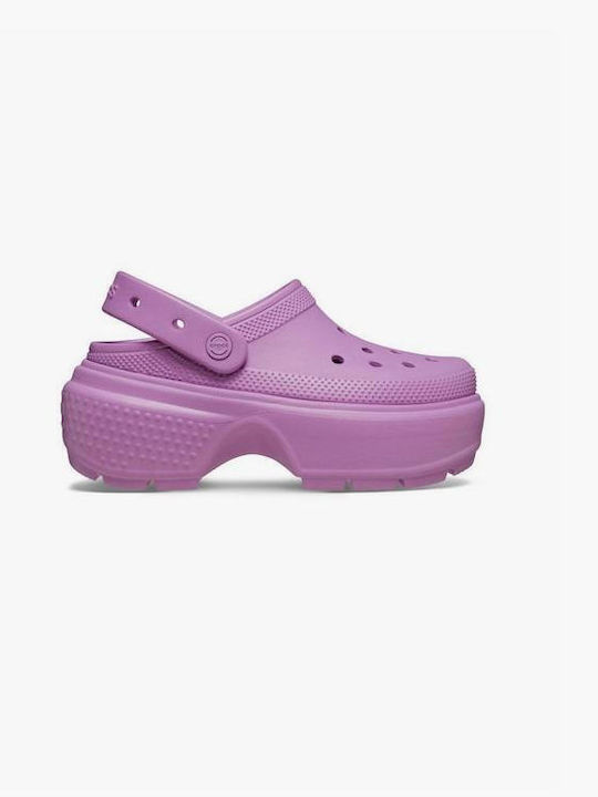 Crocs Stomp Clog Clogs Lila