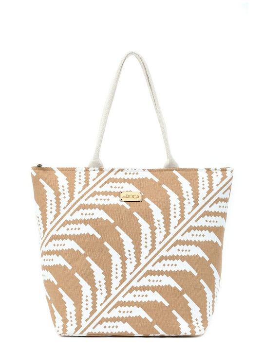 Doca Strandtasche Beige