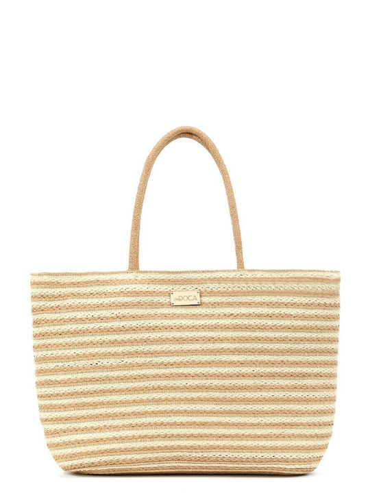 Doca Strandtasche Beige