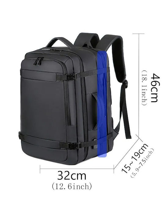 MeiNaili Rucksack Wasserdicht Schwarz