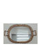 Декоративен поднос от полирезин 51x31x4cm Forhome 020048