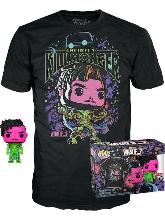 Funko Pop! Tees Bobble-Head Marvel: Marvel - Te...