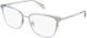 Police Metal Eyeglass Frame Gray VPLA91 08GZ