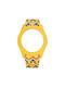 WATX & CO Gummi-Armband Gelb 43mm