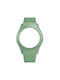 WATX & CO Gummi-Armband Grün 49mm