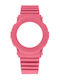 WATX & CO COWA2575 Curea de cauciuc Roz 38mm