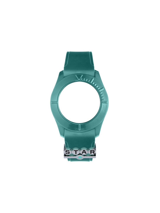 WATX & CO COWA3549 Gummi-Armband Grün 38mm