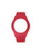 WATX & CO Gummi-Armband Rot 43mm