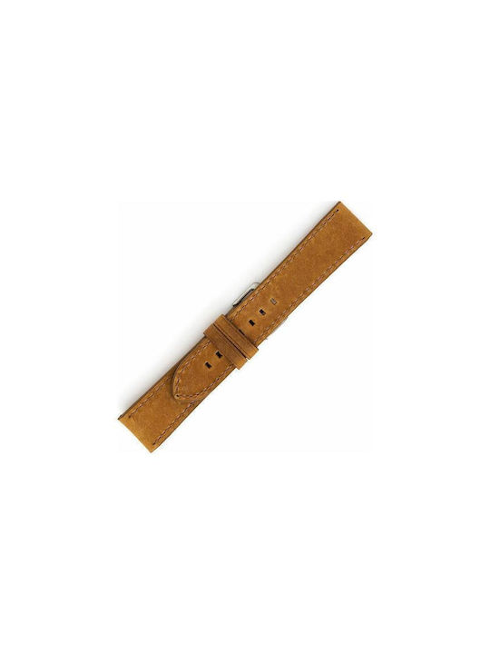 Leather Strap Brown 22mm