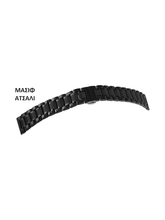 New Era Metallic Bracelet Black 20mm