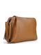 Leather Women's Bag Shoulder Tabac Brown
