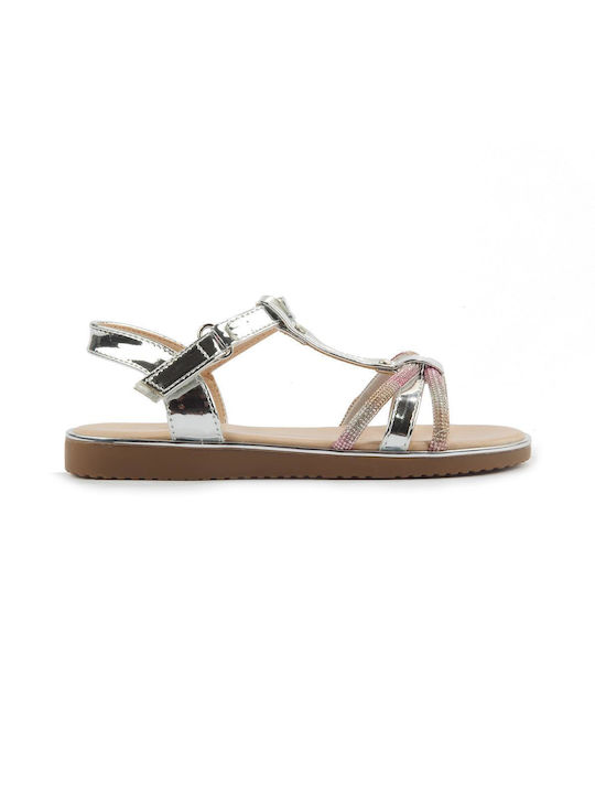 Fshoes Kinder Sandalen Silber