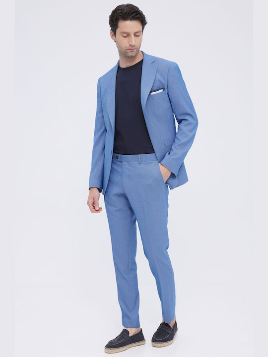 Classic Blue Pants Narrow Line Aristoteli Bitsiani Classic Blue Pants Narrow Line Aristoteli Bitsiani