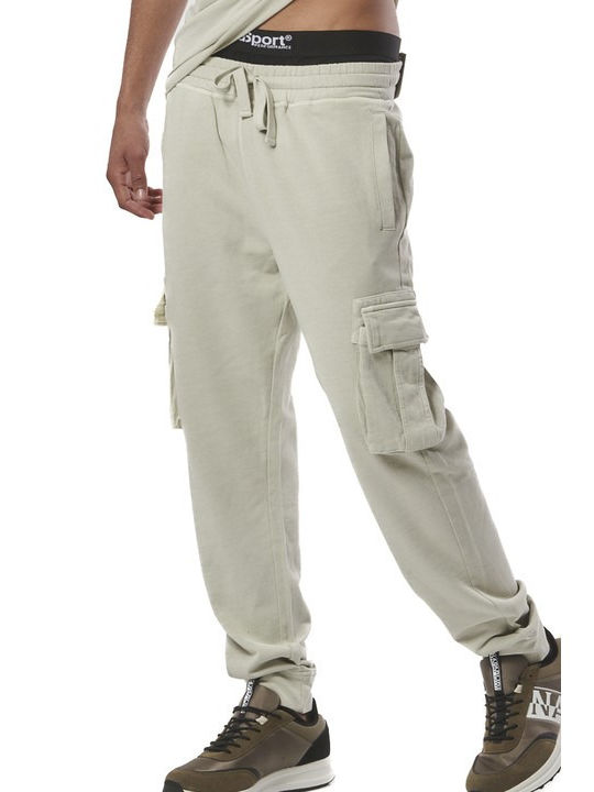 Body Action Men's Trousers Cargo Quiet Grey