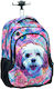 Primary School Trolley Bag Love Dog 357-16074 Back Me Up