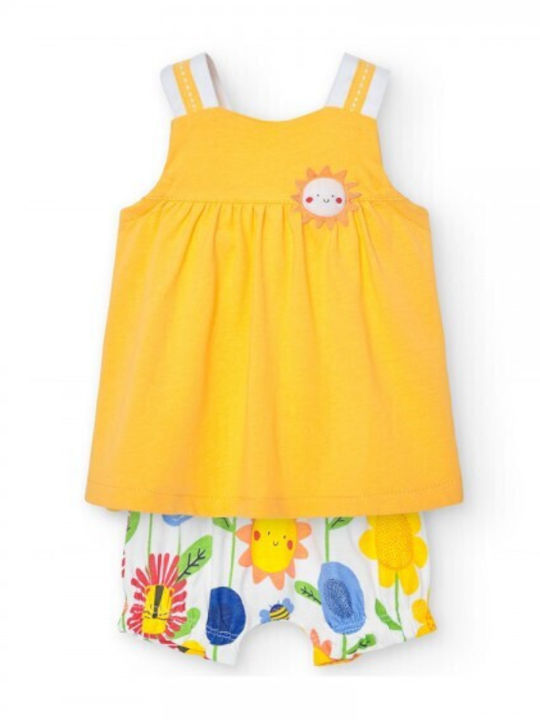 Boboli Set Summer 2pcs Sunflower