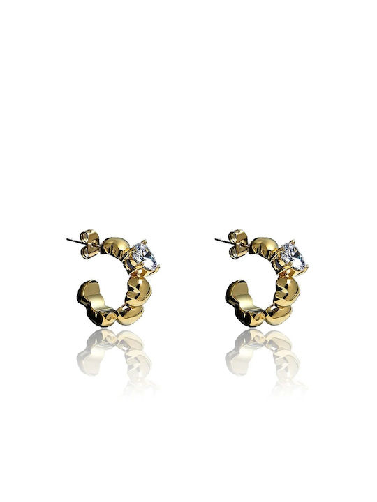 Chiara Ferragni Earrings made of Steel Gold Plated