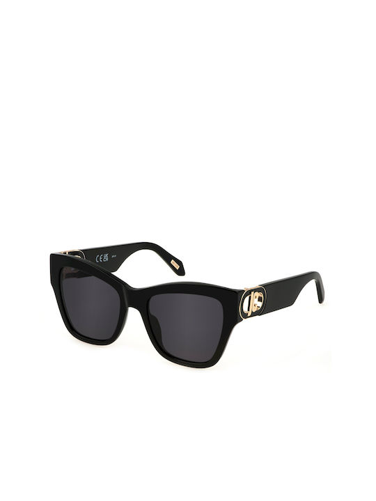 Just Cavalli Women's Sunglasses with Black Plastic Frame and Black Lens JC037 700