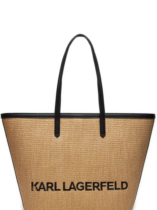Karl Lagerfeld Women's Bag Tote Handheld Beige
