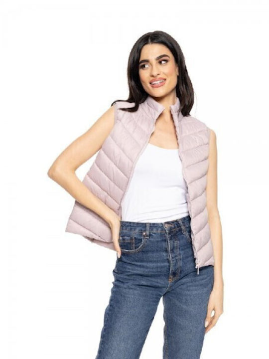 Splendid Women's Short Lifestyle Jacket for Winter Pink