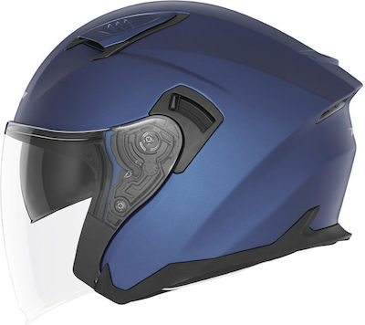 Nox N130 Blue Matt Motorradhelm Jet ECE 22.06 1550gr