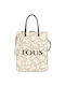 Tous Damen Tasche Schulter Beige