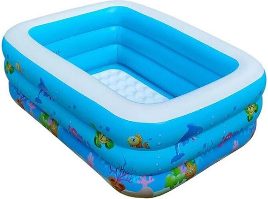 YT-666 Piscină Gonflabilă Pentru Copii 210x150x60cm Albă/Albastră