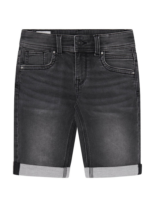 Pepe Jeans Παιδικό Σορτς/Βερμούδα Τζιν Μαύρο