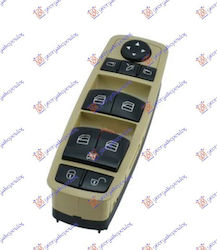 Mirror Window Switch Reclining Front Bezel Cap Quadruple 3pin Mercedes A Class W169 04-12 1698206710 Left 1 pc