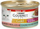 Gourmet Υγρή Τροφή για Γάτες σε Κονσέρβα με Βοδινό και Κοτόπουλο 85gr