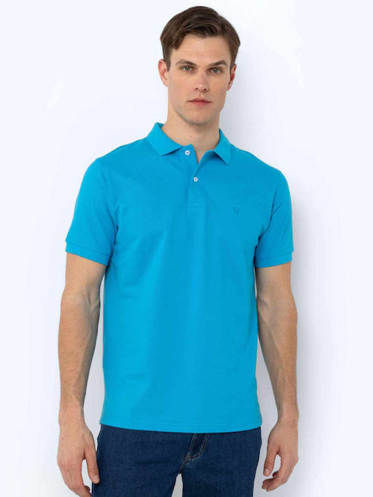 The Bostonians Polo Μπλούζα Κοντομάνικη Γαλαζιο