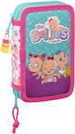 Backpack Backpack Pencils Bellies White Purple Turquoise 12.5 X 19.5 X 4 Cm 28 Pieces