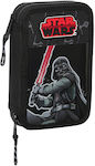 Rucksack Rucksack Bleistifte Star Wars Fighter Schwarz 12,5 X 19,5 X 4 Cm 28 Stück