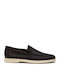 Leder Herren Mokassins in Braun Farbe