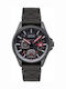 AVI-8 Men's Watch 44mm Battery with Gray Leather Strap