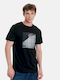 T-shirt Μαύρο