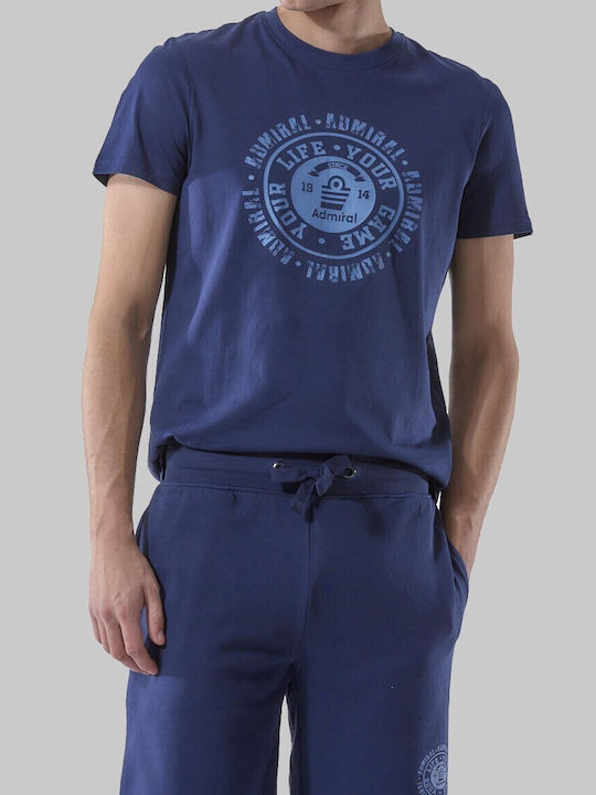 Admiral Herren T-Shirt Kurzarm dark blue