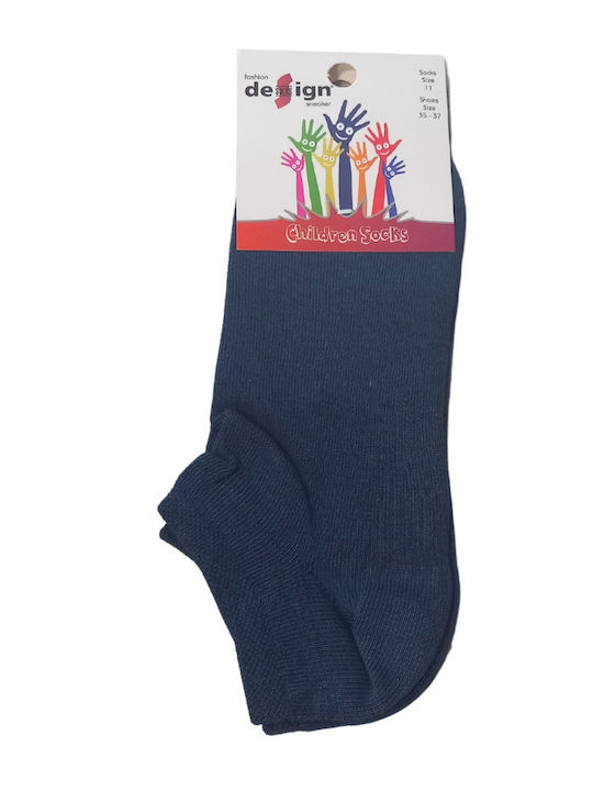 Design Socks Детски къси чорапи Blue