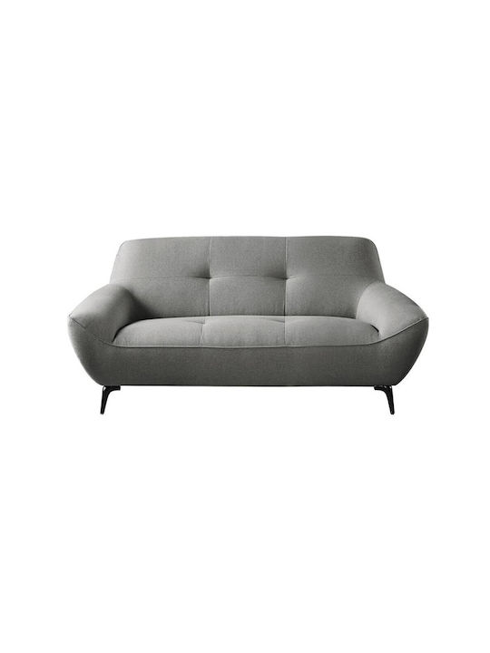 Pedro Two-Seater Fabric Sofa Grey Ε9416,22