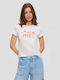 S.Oliver Femeie Tricou White