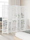 vidaXL Decorativ Paravan Lemn cu 6 Panouri 210x200cm