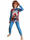 Spiderman Pijama pentru copii De bumbac Blue