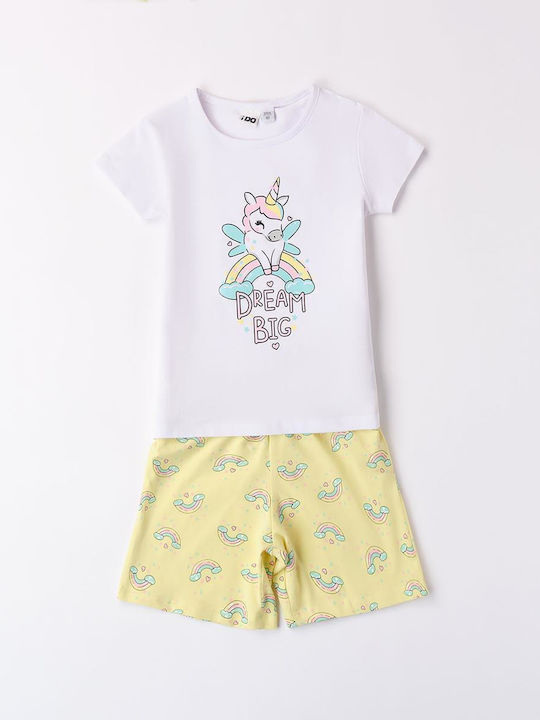 iDO Kids Pyjamas White