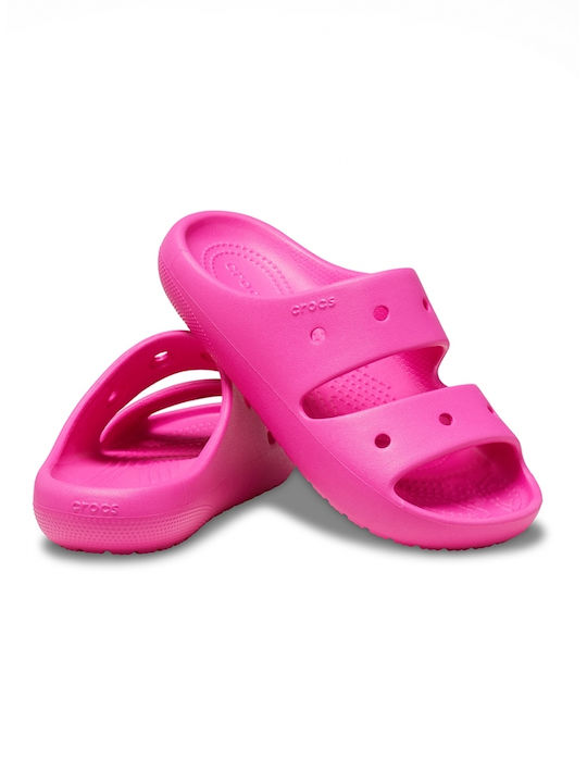 Crocs Șlapi pentru copii Fuchsia