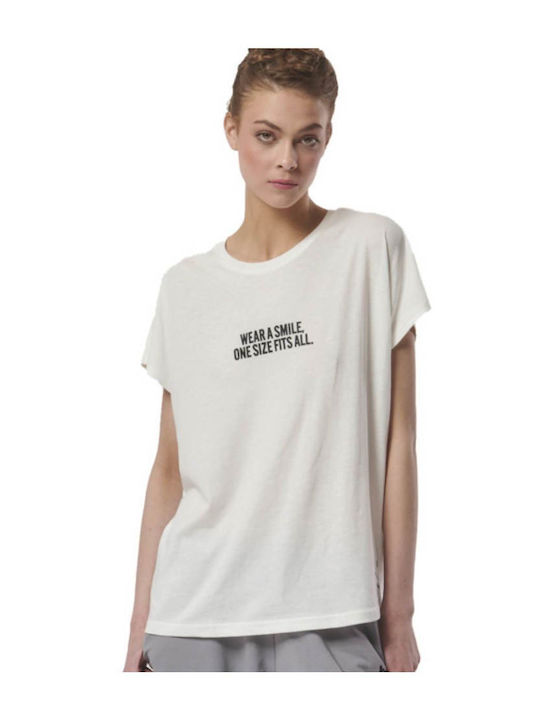 Body Action Γυναικείο T-shirt Μπεζ