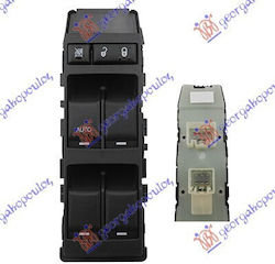 Front Window Switch Front Hatch Keyed Quadruple 13pin Jeep Compass 11-16 4602780ad Left 1 pc