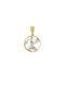 Ioannou24 Gold Zodiac Sign Kids Pendant 9K 901058