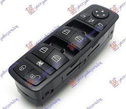 Mirror Window Switch Reclining Front Black Cap Quadruple 3pin Mercedes B Class W245 06-08 1698206710 Left 1 pc