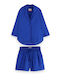 Scotch & Soda Women's Shorts Beachwear Blue
